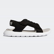 Adidas/阿迪达斯黑白儿童时尚舒适休闲运动沙滩低帮凉鞋FY8856