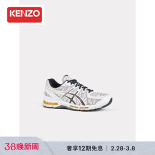 kenzoxasics24春夏，中性男女同款联名字母logo休闲运动鞋