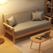 小户型客厅卧室布艺沙发出租房公寓，民宿沙发网红款现代简约单人椅