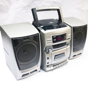 德国ELEKTRA桌面CD组合音响立体声磁带机音箱手提CD播放机收音机
