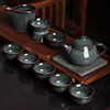 龙泉功夫茶具铁胎青瓷陶瓷茶壶盖碗茶杯复古礼盒办公室茶室项世豪