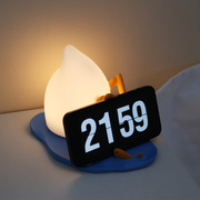 PP鸭小夜灯儿童软拍拍灯usb台灯卧室床头可爱硅胶氛围睡眠灯礼物