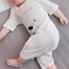 宝宝睡衣莫代尔连体薄款夏季短袖春秋长袖，睡袋婴儿男童儿童空调服