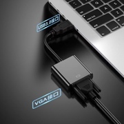 USB转VGA转换器 接口外置显卡usb3.0转VGA HDMI接头 投影仪显