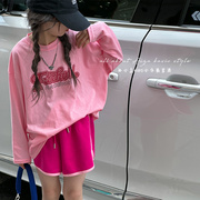 女童夏季防晒衣套装，薄款儿童短裤两件套时髦夏装2023韩版童装