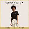 goldengoose女装starcollection夏季星星，印花棉质圆领，短袖t恤