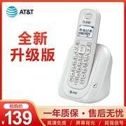AT&T31109中文数字无绳电话办公室座机家用子母机一拖一固话单机