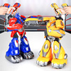 遥控体感格斗对战机器人双人儿童玩具男孩格斗拳击打架智能机甲