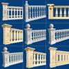 罗马柱栏杆模具大全阳台护栏新中式别墅围墙模型现浇水泥欧式围栏