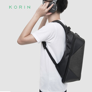 北美潮牌korin大容量双肩电脑包15.6寸笔记本背包商务通勤防盗包