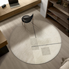简约现代圆形地毯客厅沙发茶几ins风卧室梳妆台书房椅子床边地垫