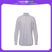 香港直邮潮奢glanshirt男士条纹衬衫