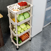 厨房置物架落地多层家居用品家用大全放蔬菜篮子储菜筐储物收纳架