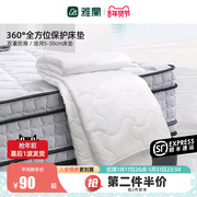 床垫保护垫床笠全包防尘防滑垫床褥子，可折叠酒店床护垫保护套