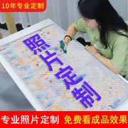 2023钻石画满钻来图定制水钻十字绣真人照片手工diy方圆贴钻