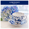 俄罗斯皇家瓷器 Lomonosov 风信子硬瓷 咖啡红茶杯碟糖罐茶壶