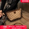 香港品牌今年流行包包，2023手提链条斜跨小方，包真皮(包真皮)单肩小包潮