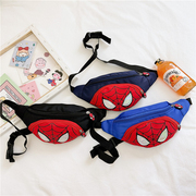 超酷蜘蛛侠男女童包包斜挎包，卡通儿童胸包洋气，可爱腰包男童零钱包