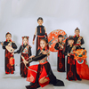 六一国风女童走秀复古爵士舞，嘻哈古典舞合唱服男童中国风演出服装
