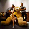 超大号3米泰迪熊超级美国大熊，毛绒玩具熊巨型(熊，巨型)泰迪熊超大抱抱熊