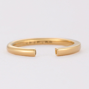 对戒supercustom超定婚戒，18k金结婚戒指情侣定制指环，以你之名
