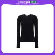 韩国直邮OFF WHITE24SS短袖T恤女OWAD136C99JER004 1001BLACK