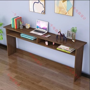 窄桌长条桌卧室靠墙小桌子，墙边窄夹缝桌床尾，床边储物柜儿童写字桌