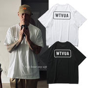 WTAPS WTVUA余文乐同款体恤西山彻日系潮牌字母印花宽松短袖T恤男