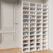 鞋盒收纳盒透明鞋子收纳神器省空间鞋柜折叠鞋收纳存放鞋架抽屉式