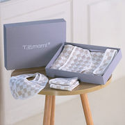 temami婴儿礼盒抱被套装初生宝宝浴巾，满月百岁礼物母婴用品6