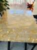 烫金塑料桌布印花用pvc长方形加厚透明桌垫花纹