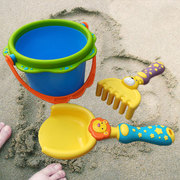 儿童沙滩玩具套装小铲子，水桶玩沙挖土，宝宝挖沙工具沙子桶海边室内