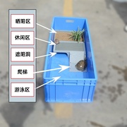 开放式鱼缸塑料塑料箱专用大型乌龟缸家用饲养箱养龟乌龟箱养龟池
