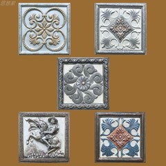 树脂厨房卫生间欧式地中海瓷砖仿古装饰腰线立体浮雕花片