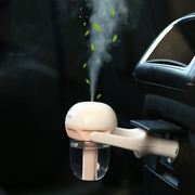 。车载香薰加湿器负离子汽车空气净化器迷你香薰机车用氧吧
