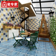 瓷专家阳台露台仿古砖田园美式花园墙地砖厨房卫生间瓷砖300x300