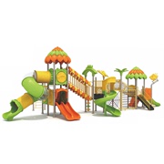 幼儿园户外大型游乐场设备亲子儿童乐园滑滑梯攀爬森林树屋小博士