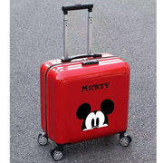 拉杆箱卡通结实耐用18寸万向轮密码儿童行李箱通用时尚拉杆不锈钢