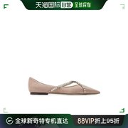 香港直邮Jimmy Choo 周仰杰 女士镶钻尖头平底鞋