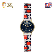 Orla Kiely英国手表女印花复古女表少女心时尚潮流小表盘腕表