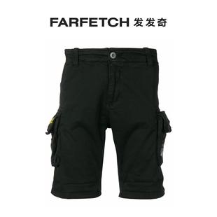 alphaindustries男士工装，短裤farfetch发发奇