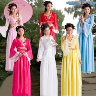 古装服装仙女清新淡雅汉服，女中国风成人礼，七仙女古代衣服公主小姐