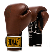 everlast1910经典款复古做旧真皮，拳击手套成人散打手套训练拳套