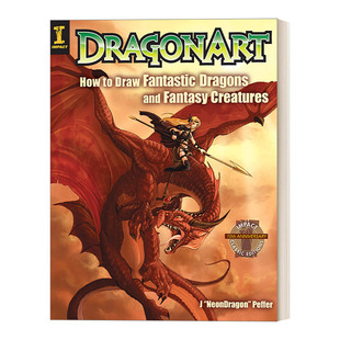 英文原版 DragonArt 画龙的艺术 奇幻艺术绘画技法 英文版 进口英语原版书籍