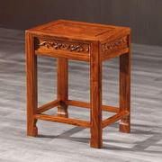 红木小方凳花梨木刺猬紫檀实木凳子中式家用板凳餐桌矮凳木凳茶凳