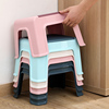 居家家矮板凳家用塑料迷你凳子便携宝宝防滑板凳加厚成人洗澡垫脚