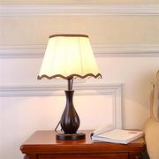 台灯床头卧室现代中式复古美式遥控结婚酒店宾馆，简约浪漫温馨灯具