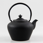 日式复古老铁壶素雅茶壶家用烧水煮茶泡茶铸铁壶软装摆件户外茶壶
