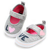 春夏季0-1岁婴儿护脚鞋子软底防滑棉布男女步前鞋，宝宝不掉鞋学步2