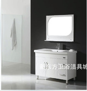 欧式美式橡木浴室柜实木浴柜浴柜梳洗柜洗手台柜欧式立柜DF726